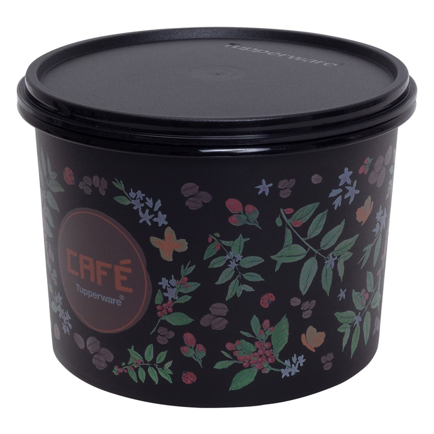 Pote p/ alimentos Tupper Caixa Café Tupperware 700g Floral